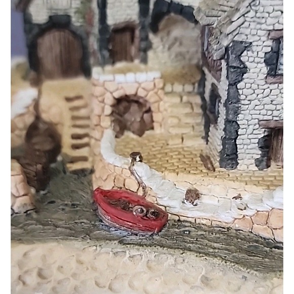 David Winter Cottages West Country Collection CORNISH HARBOR 1987 John Hine - Picture 3 of 10